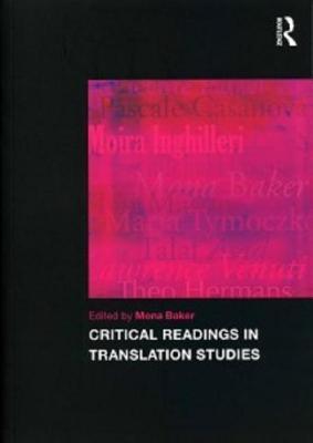 希少　Translation Studies by Mona Baker Critical Readings in Translation Studies by Mona Baker