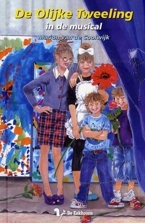 De olijke tweeling in de musical book cover