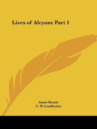 Lives of Alcyone Part 1 book cover