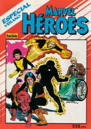 Marvel Héroes book cover