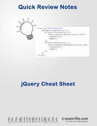 jQuery Cheat Sheet (Quick Reference) (Quick Review Notes) by P. Singh ...