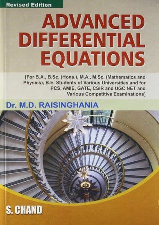 Advanced Differential Equations by M.D. Raisinghania | Goodreads