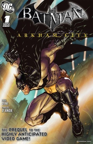 Batman: Arkham City book cover 1