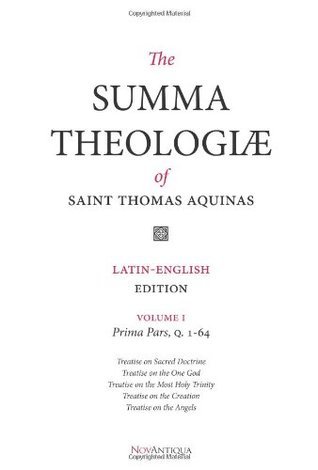 The Summa Theologiae Of St. Thomas Aquinas book cover