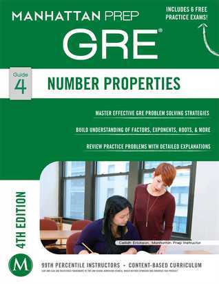 Number Properties GRE Strategy Guide, 4th Edition by Manhattan Prep ...