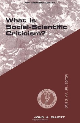 What Is Social Scientific Criticism? book cover