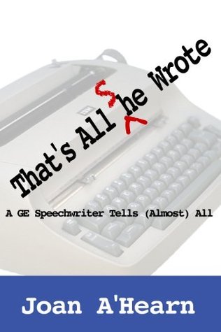 That's All She Wrote by Joan A'Hearn | Goodreads