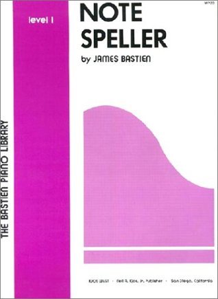 WP20 - Note Speller - Level 1 - Bastien Piano Library by Jane Bastien ...
