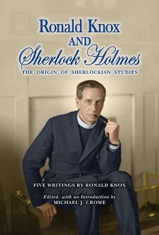Ronald Knox and Sherlock Holmes book cover