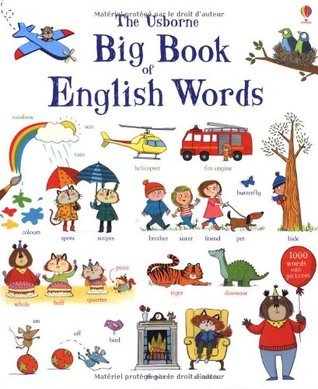 The Usborne Big Book of English Words book cover