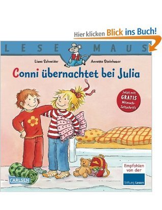 Conni übernachtet bei Julia book cover