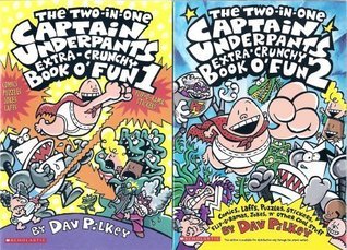 The Captain Underpants Two-in-One Extra-Crunchy Book o' Fun 1 and 2 book cover