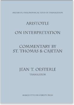 Aristotle On Interpretation book cover