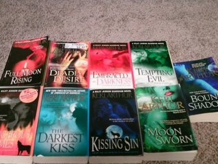 Riley Jenson Guardian Series by Keri Arthur book cover