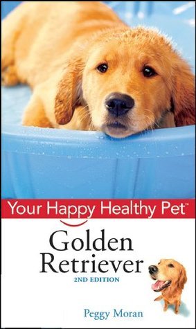 Golden Retriever, with DVD book cover