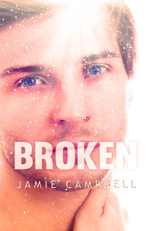 Broken book cover