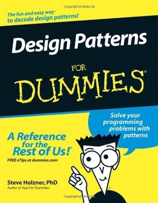 Design Patterns For Dummies book cover