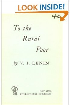 To the Rural Poor
