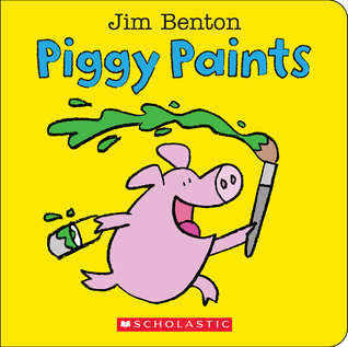 Piggy Paints book cover