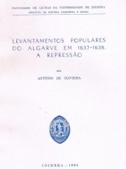 Levantamentos populares do Algarve em 1637-1638 book cover