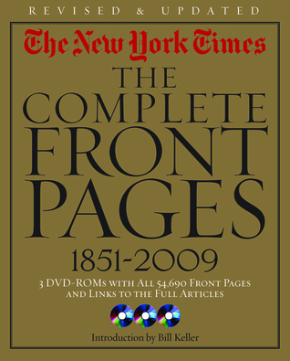 The New York Times Complete Front Pages book cover