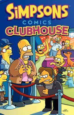 Simpsons Comics Clubhouse book cover