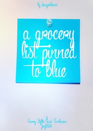 A Grocery List Pinned to Blue