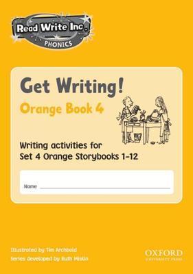 Read Write Inc. Phonics: Get Writing! Orange Set 4: Pack of 10 Titles ...