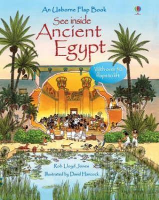 See Inside Ancient Egypt - Usborne Flap Books book cover