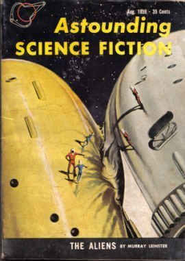 Astounding Science Fiction, August 1959 book cover
