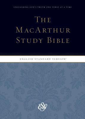 The ESV MacArthur Study Bible book cover