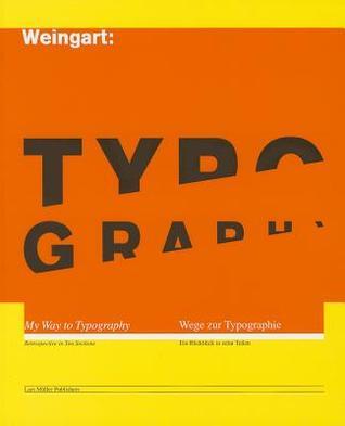 Typography book cover