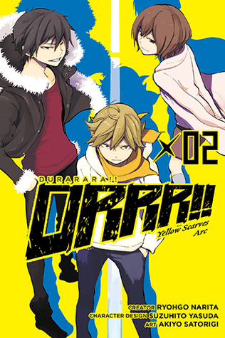 Durarara!! Yellow Scarves Arc book cover 2