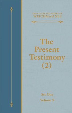 The Present Testimony book cover