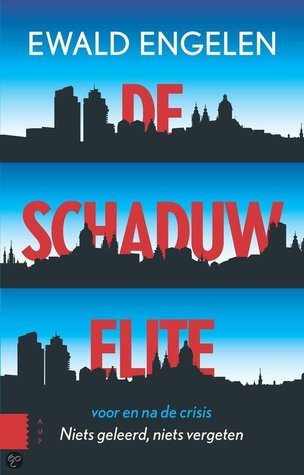 De schaduwelite voor en na de crisis book cover