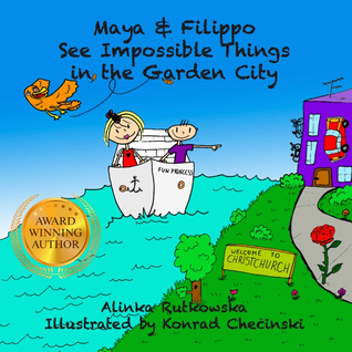 Maya & Filippo See Impossible Things in the Garden City book cover