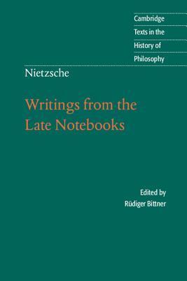 Writings from the Late Notebooks book cover