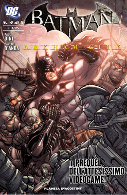 Batman: Arkham City book cover 1