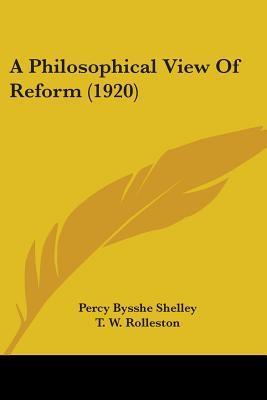 A Philosophical View Of Reform book cover