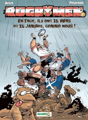 En face, ils ont 15 bras et 15 jambes, comme nous ! book cover