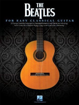 The Beatles for Easy Classical Guitar book cover