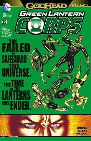 Green Lantern Corps (2011-2015) #35 book cover