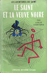 Le Saint et la veuve noire book cover