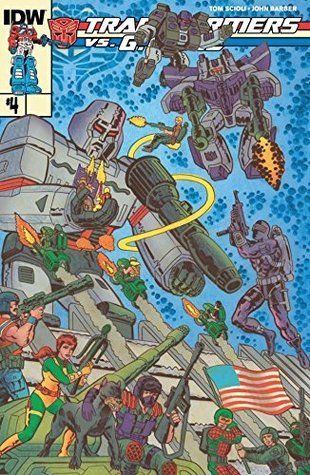 Transformers vs. G.I. Joe by Tom Scioli book cover 3