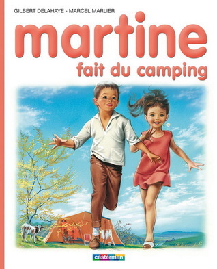 Martine fait du camping book cover