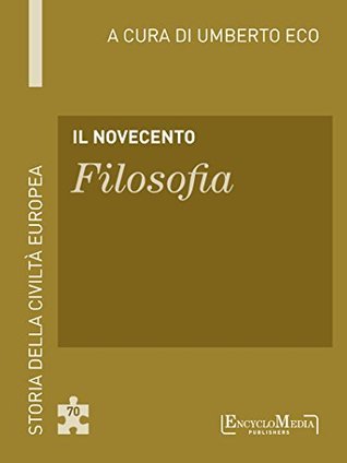 Il Novecento - Filosofia book cover