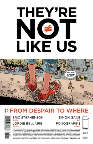 They're Not Like Us #1 book cover