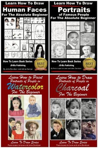 Portraits 4 Books - Learn to Draw Faces and Portraits - Learn to Draw ...