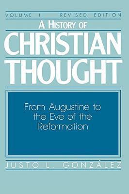 A History of Christian Thought, Vol. 2 book cover