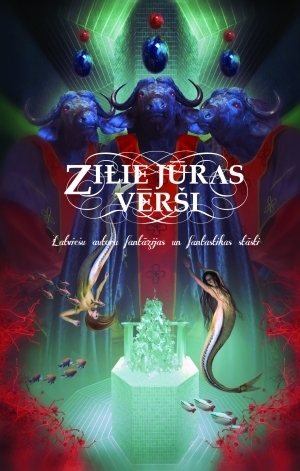 Zilie Jūras Vērši book cover